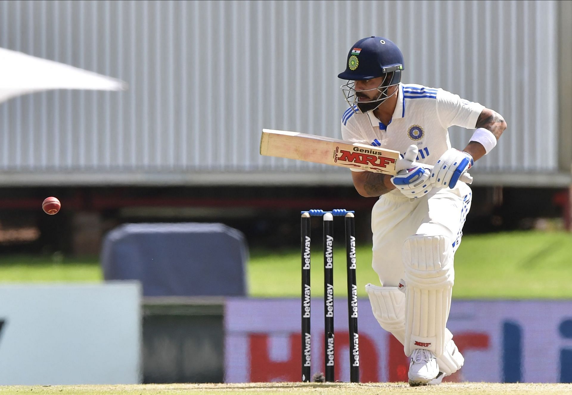 Virat Kohli looked assured at the crease in the first Test