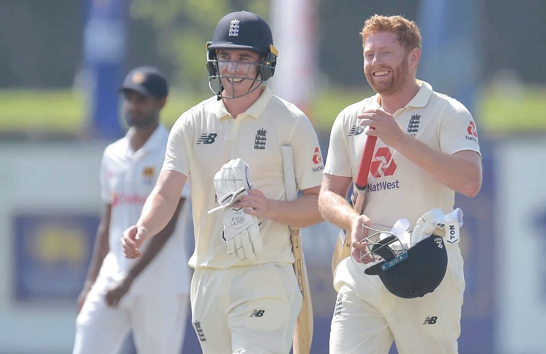 Daniel Lawrence and Jonny Bairstow for England vs Sri Lanka