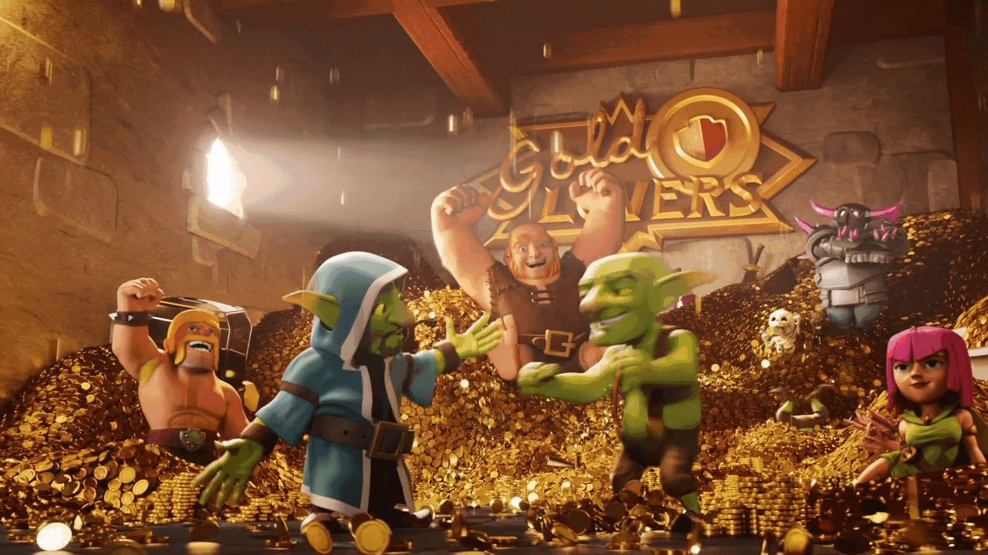 Capital Gold in Clash of Clans (Image via Supercell)