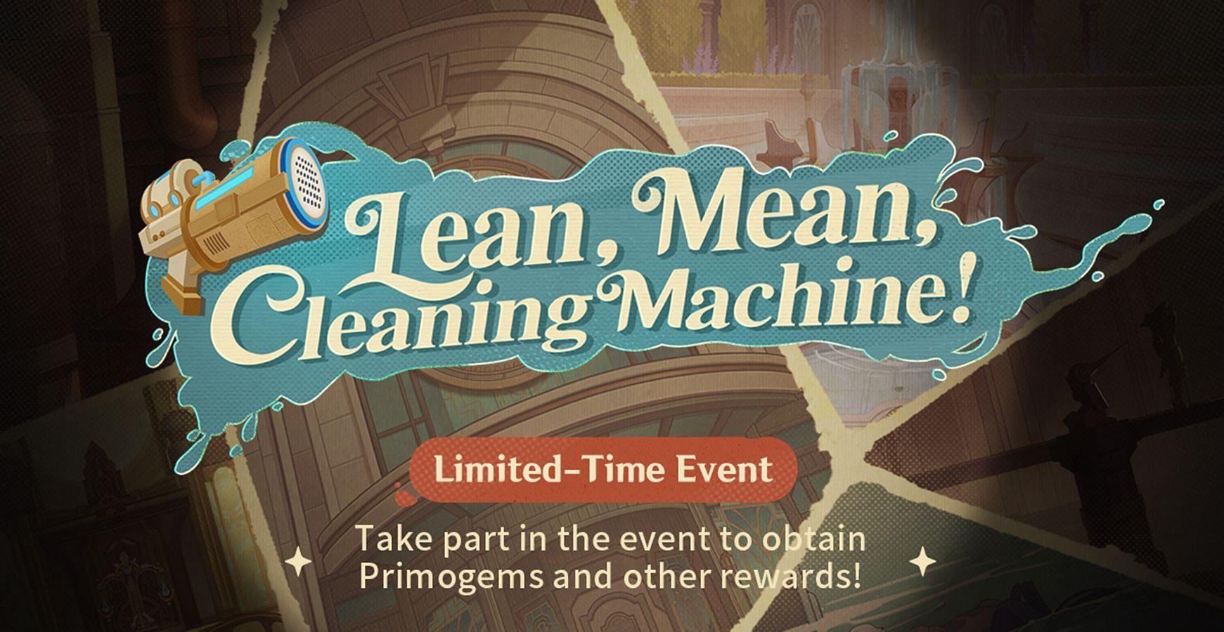 Lean, Mean, Cleaning Machine Web Event Guide (Image via HoYoverse)