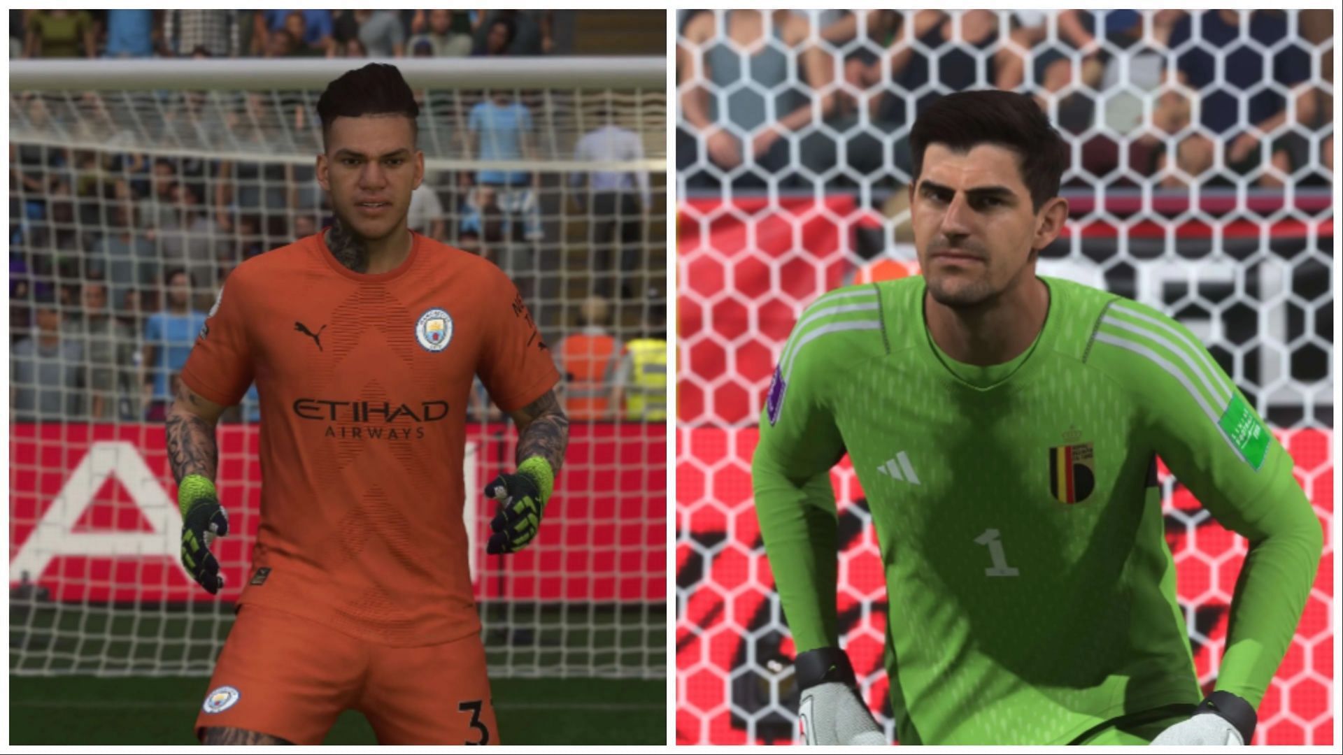 These are the best goalkeepers (Images via FIFARatings.com)