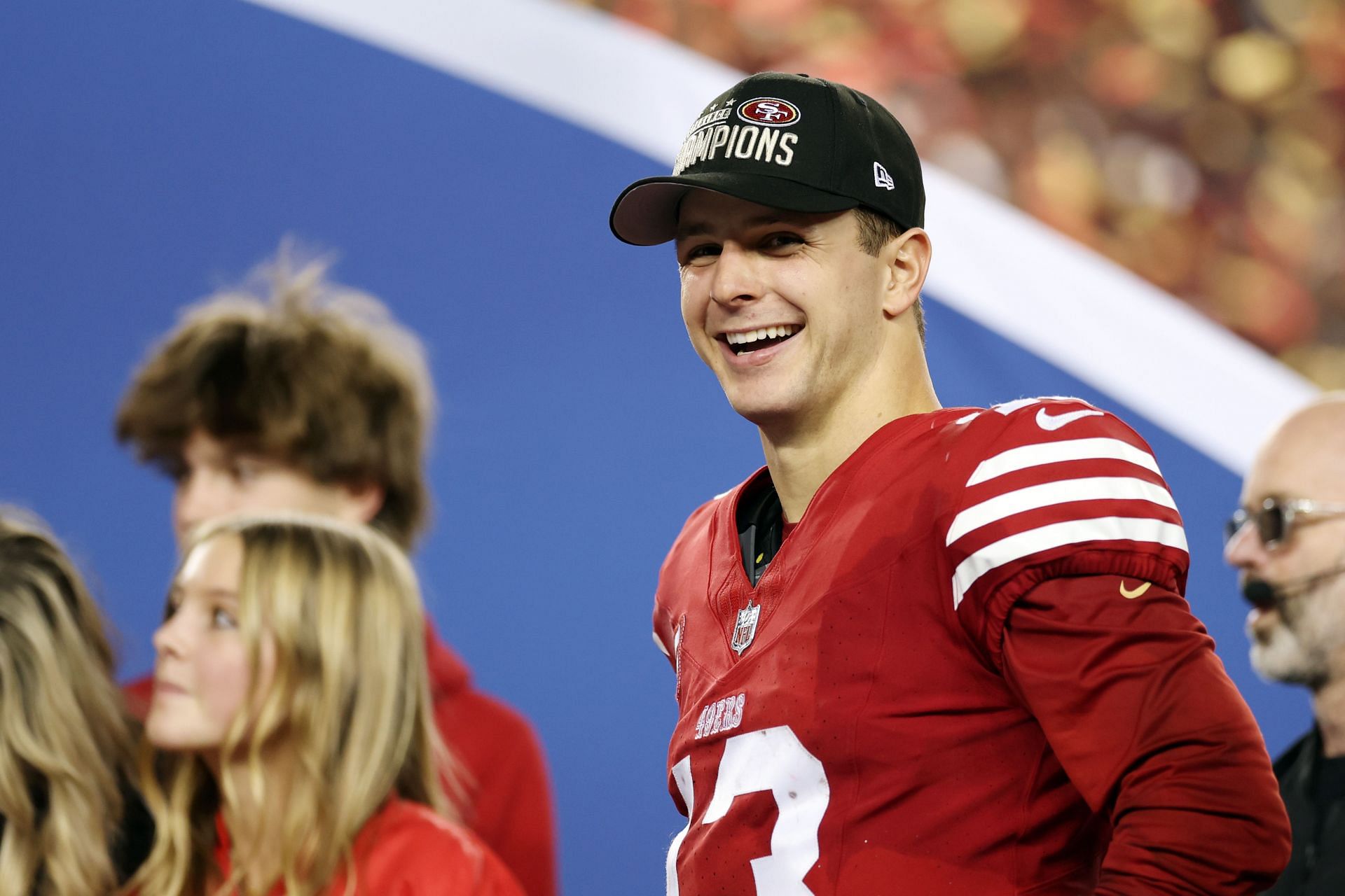 San Francisco 49ers QB Brock Purdy led his team to victory over the Detroit Lions in the 2024 NFC Championship game