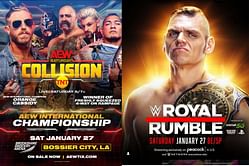 WWE Royal Rumble vs. AEW Collision: Here's the full lineup of Tony Khan's counter