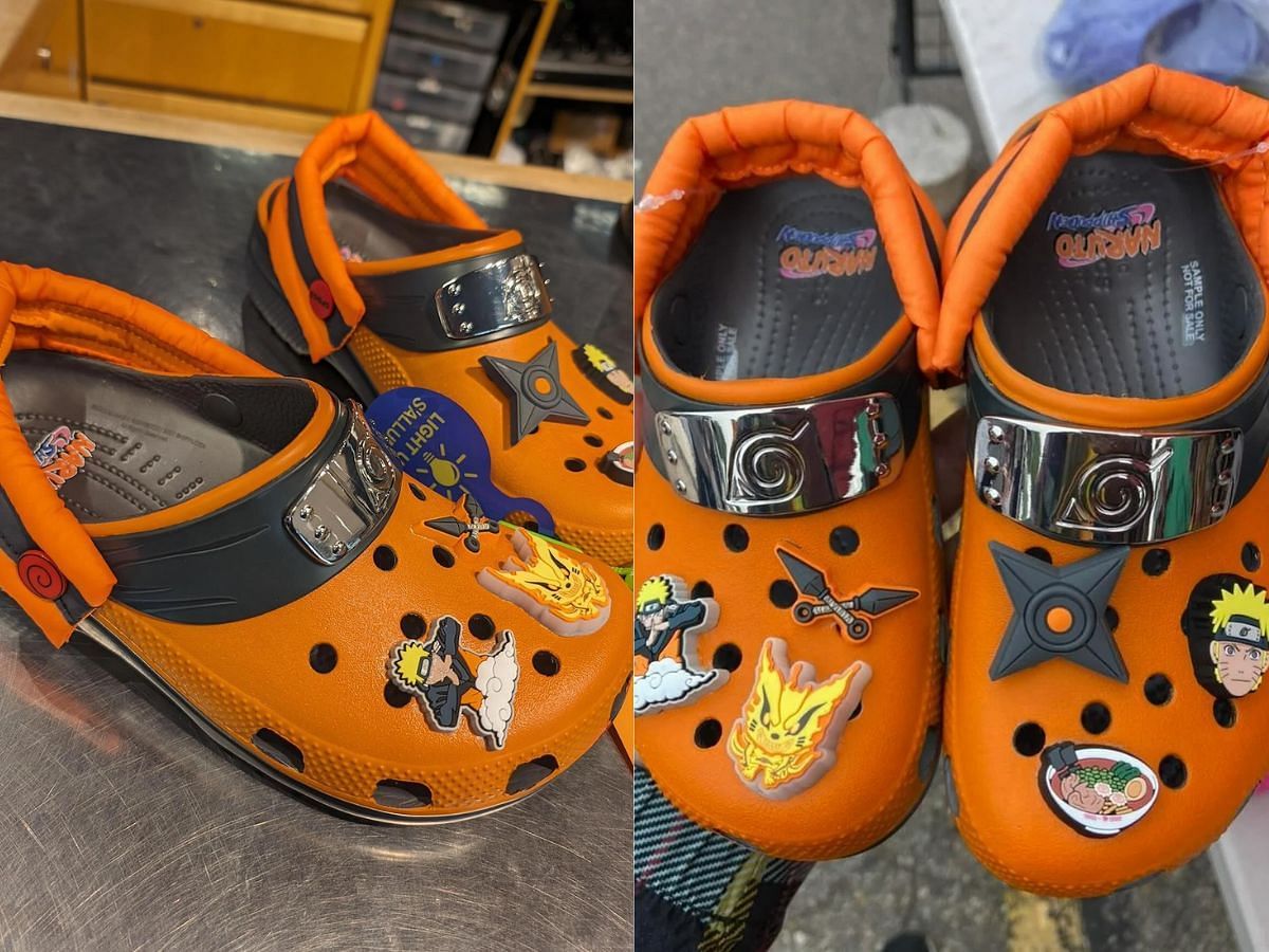 Naruto x Crocs Classic Clog Collection (Image via Instagram/@cop_o_clock)