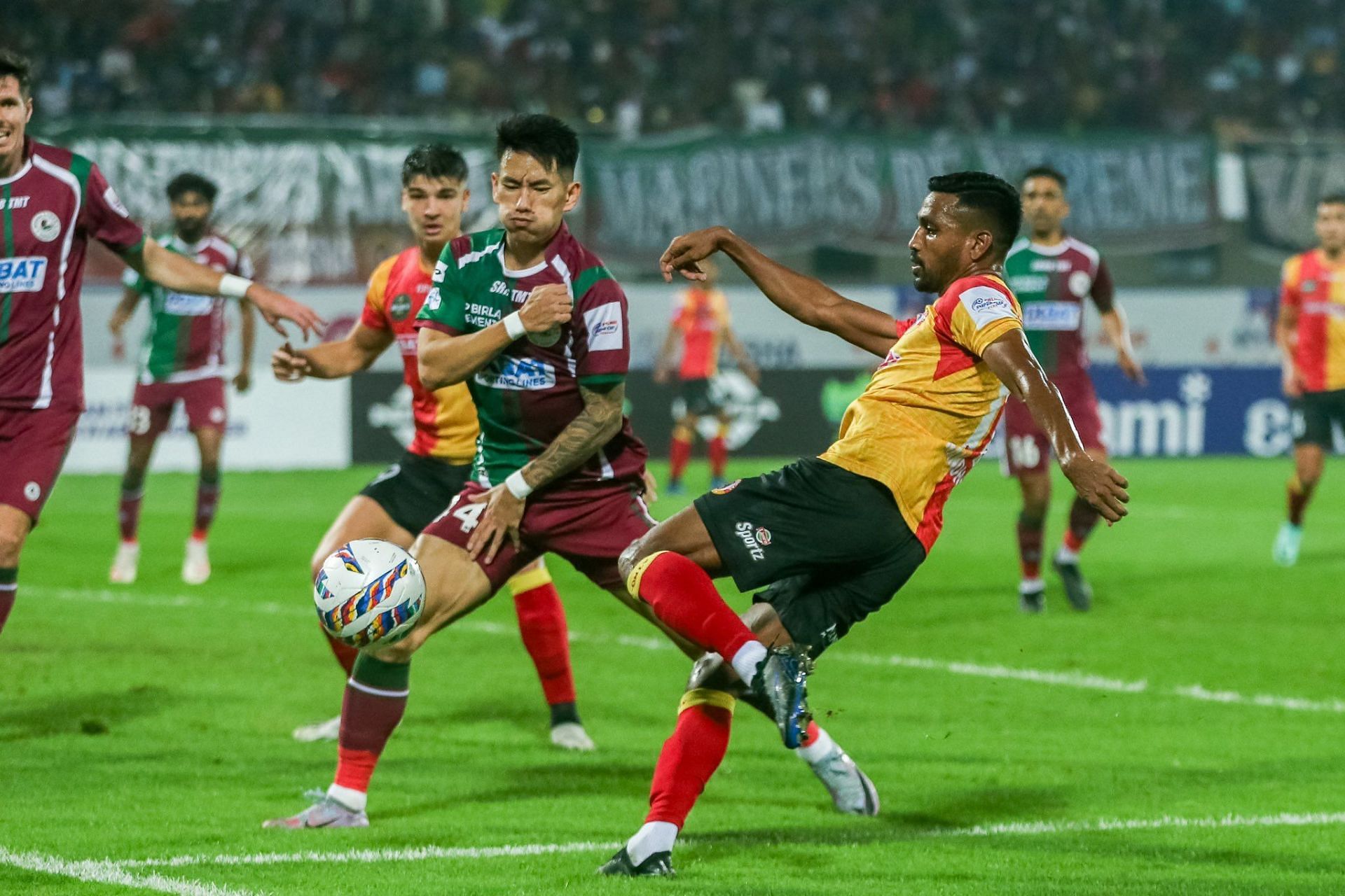 Nandhakumar Sekar was one of the stars for East Bengal on Friday.