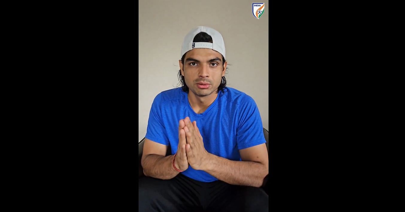 Olympic Gold medallist, Neeraj Chopra has sent his heartfelt wishes to the Indian Men