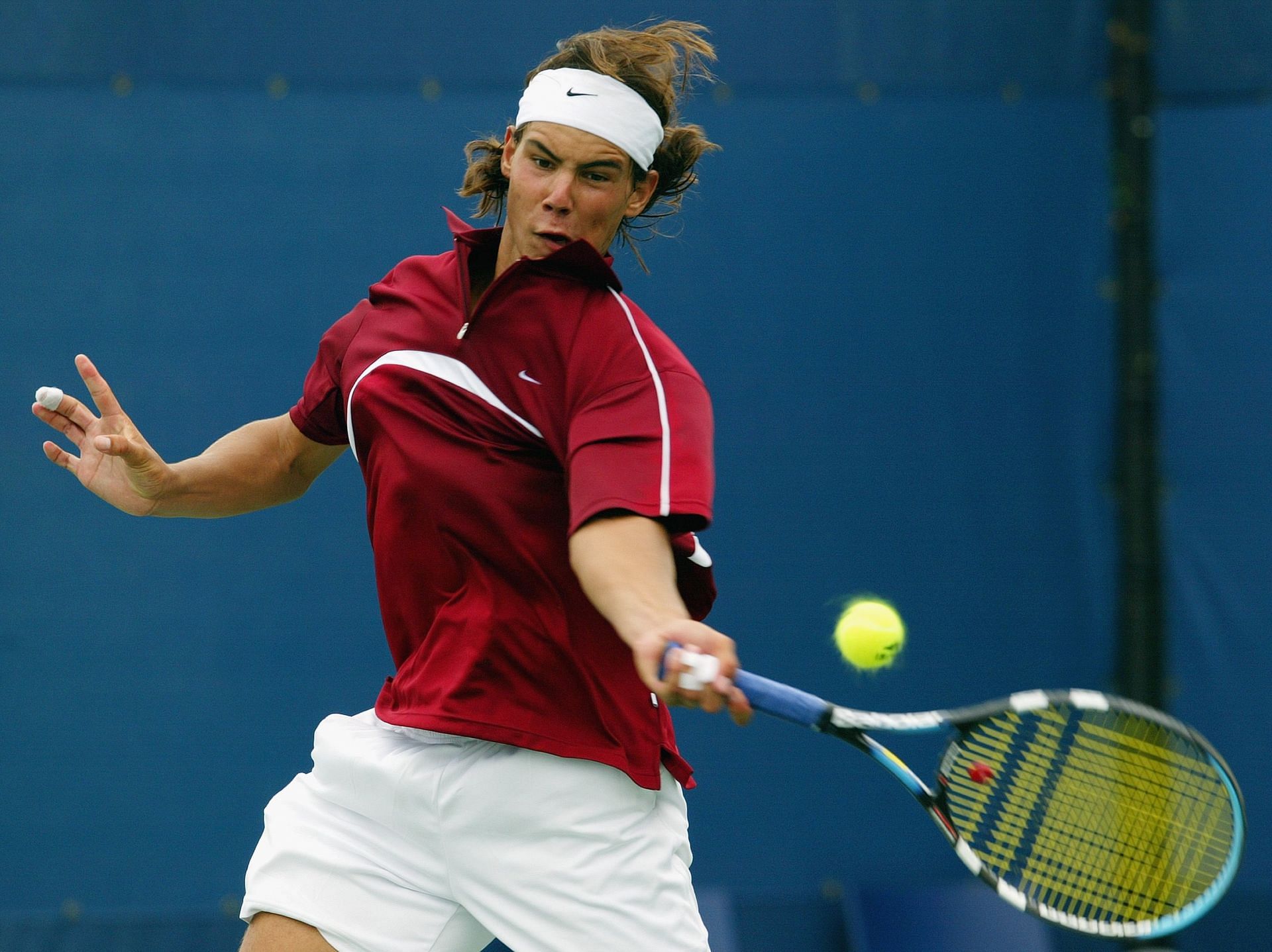 Rafael Nadal at the 2003 US Open