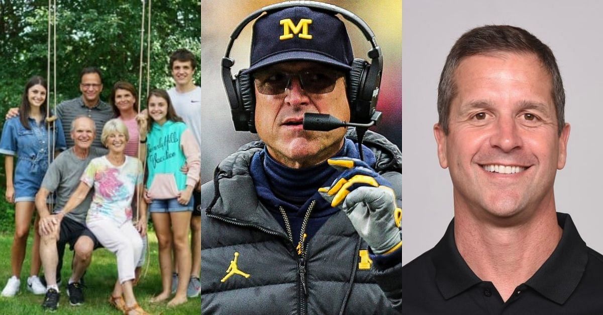 Jack Harbaugh, Jim Harbaugh, Joani Harbaugh