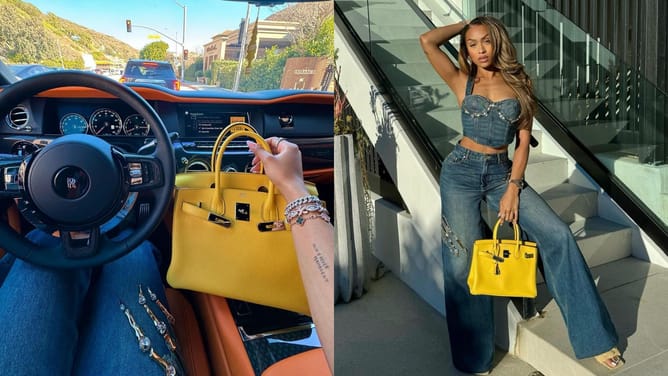 Jilly Anais flaunts Deshaun Watson's $350,000 Rolls Royce Cullinan following birthday bash