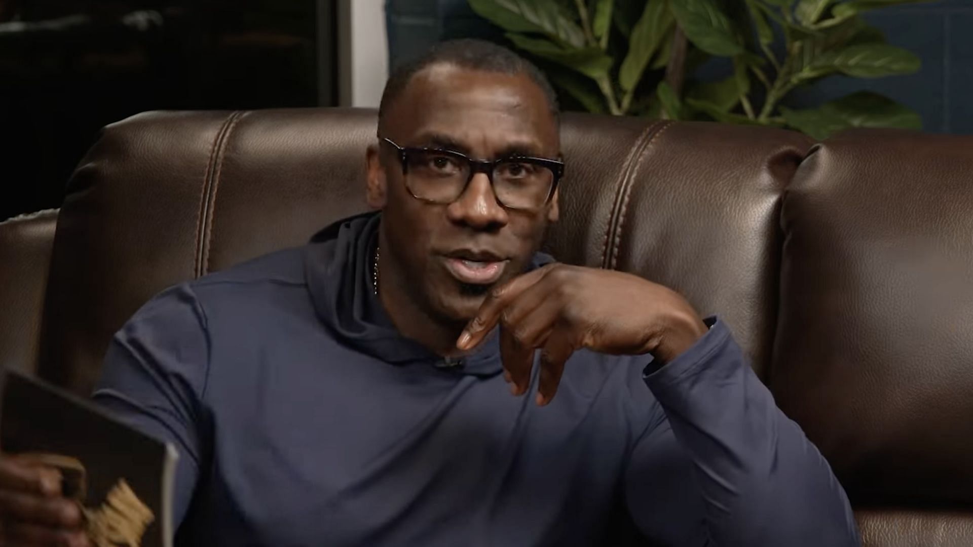 Shannon Sharpe from his exclusive interview with 21 Savage (Image via YouTube/@ClubShayShay)
