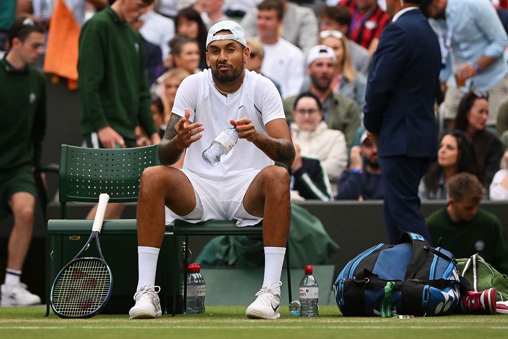 There is no love lost between Nick Kyrgios and tennis umpires.