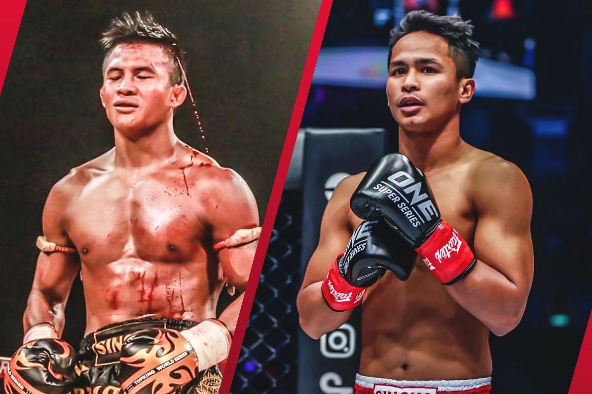Buakaw (Left) gives his take on Superbon