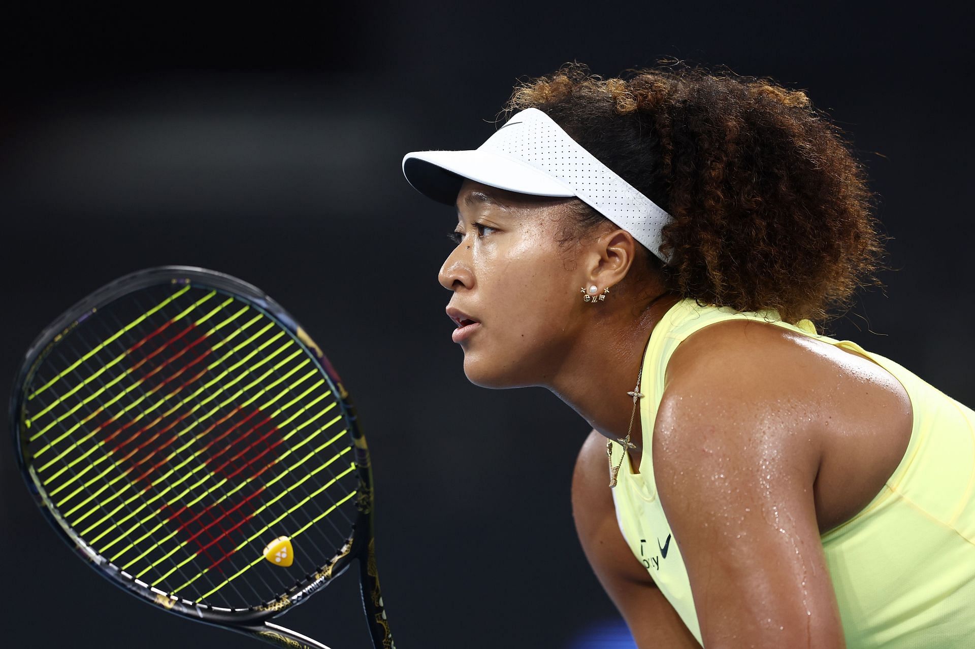 Naomi Osaka at the 2024 Brisbane International