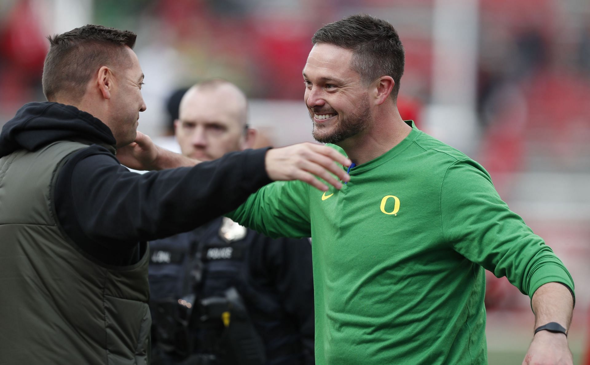 Dan Lanning, head coach of the Oregon Ducks