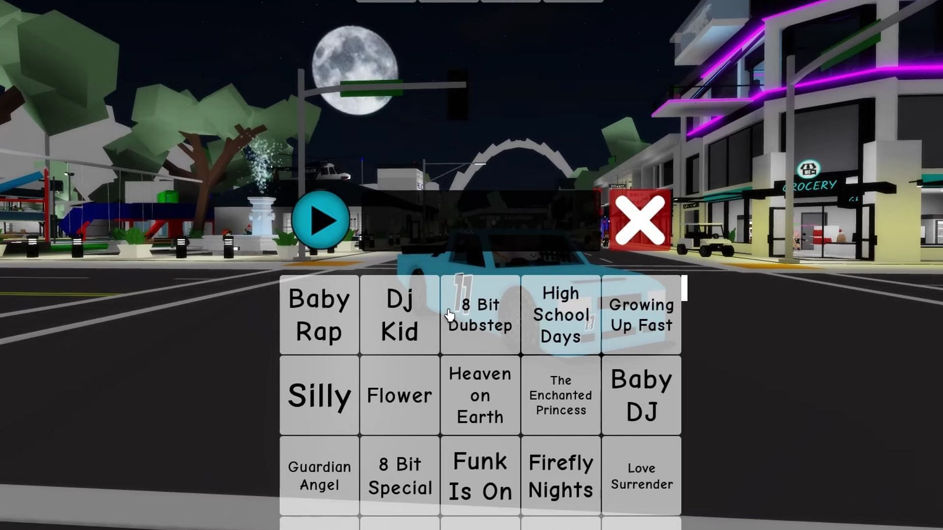 Song redemption box (images from Brookhaven and Roblox Song/YouTube)