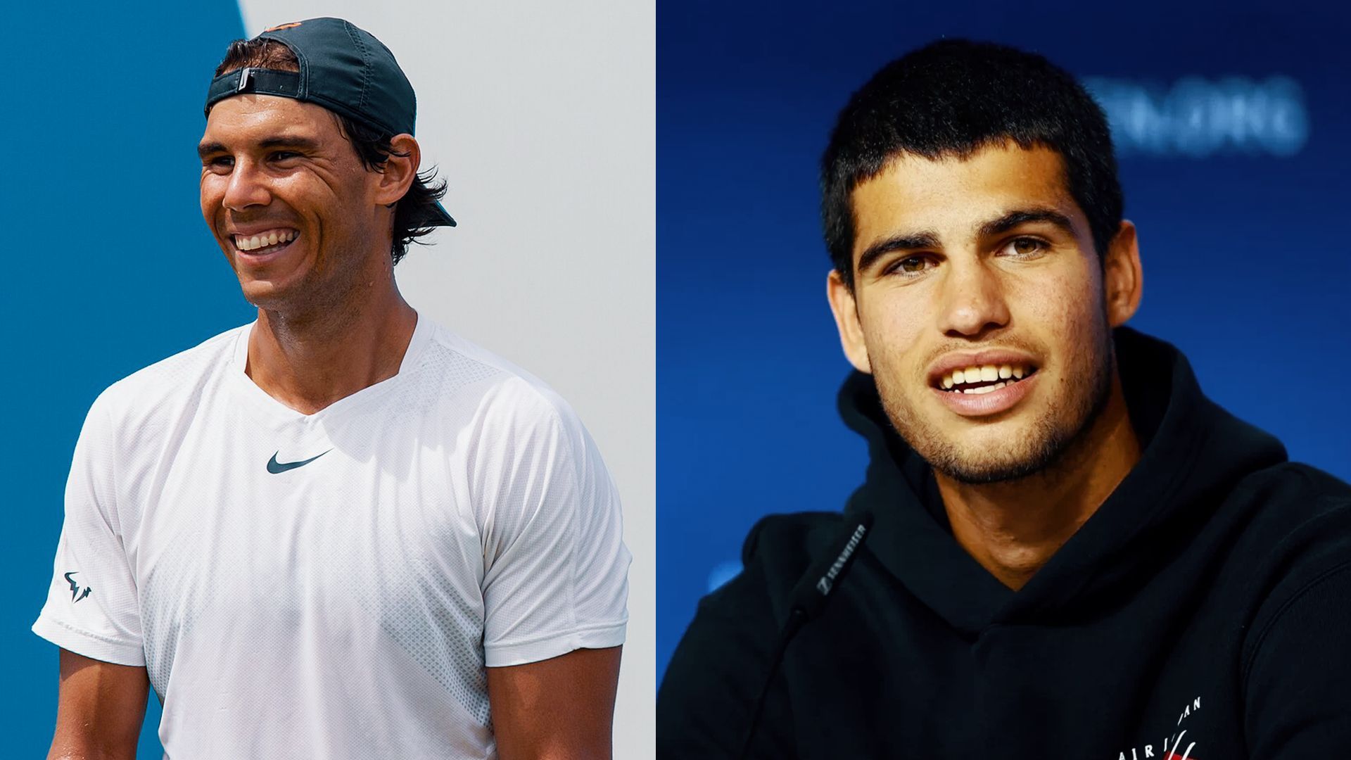 Carlos Alcaraz has called Rafael Nadal his idol and role model.