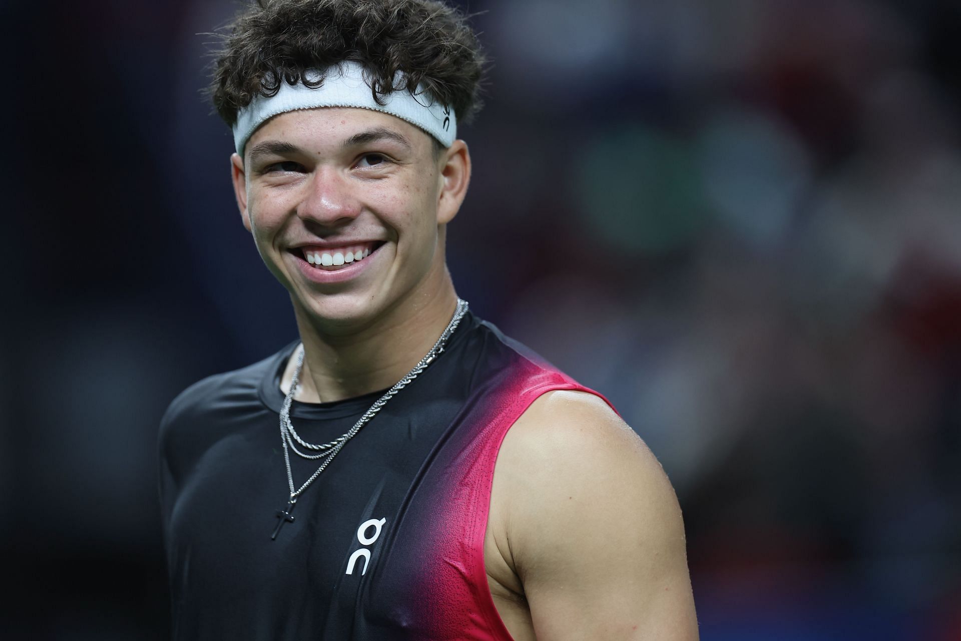 Ben Shelton at the 2023 Shanghai Rolex Masters.