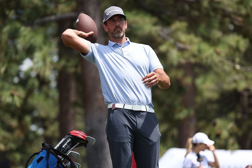 NFL megastar Aaron Rodgers hits hole-in-one at Shadow Creek golf course