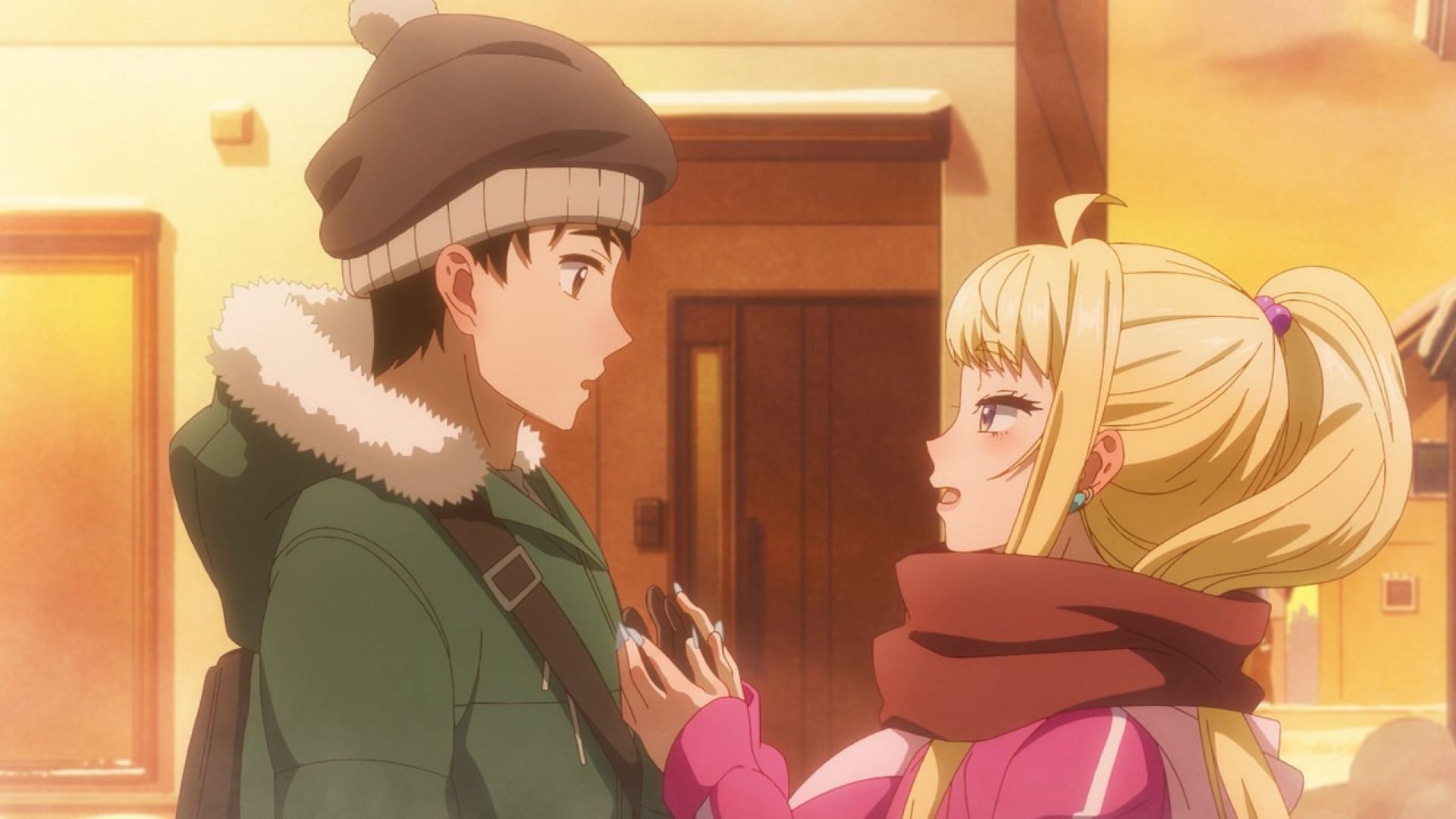 Tsubasa gives Minami his scarf (Image via Silver Link and Blade)