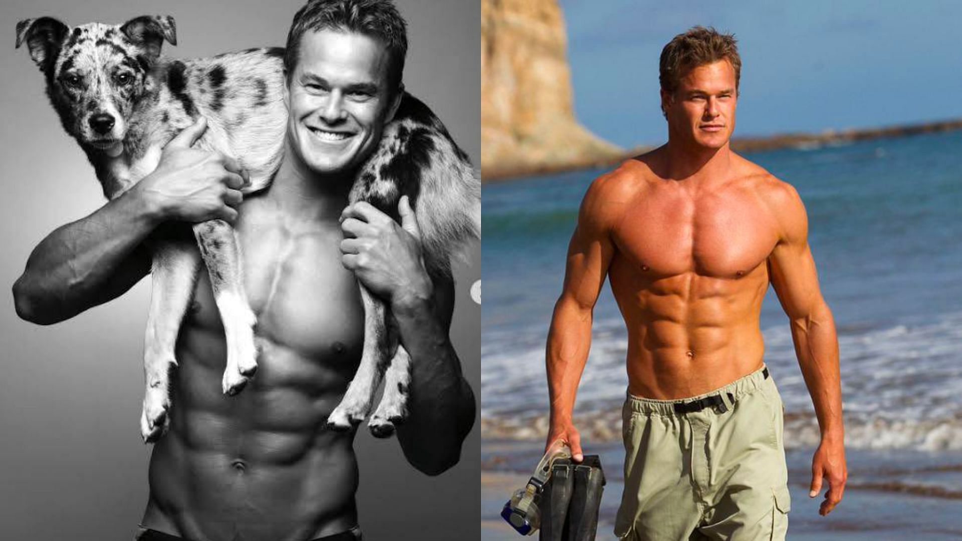 Alec Musser recognized not only for his acting but also as a fitness model (Image via @thepophive/X.com and Facebook)