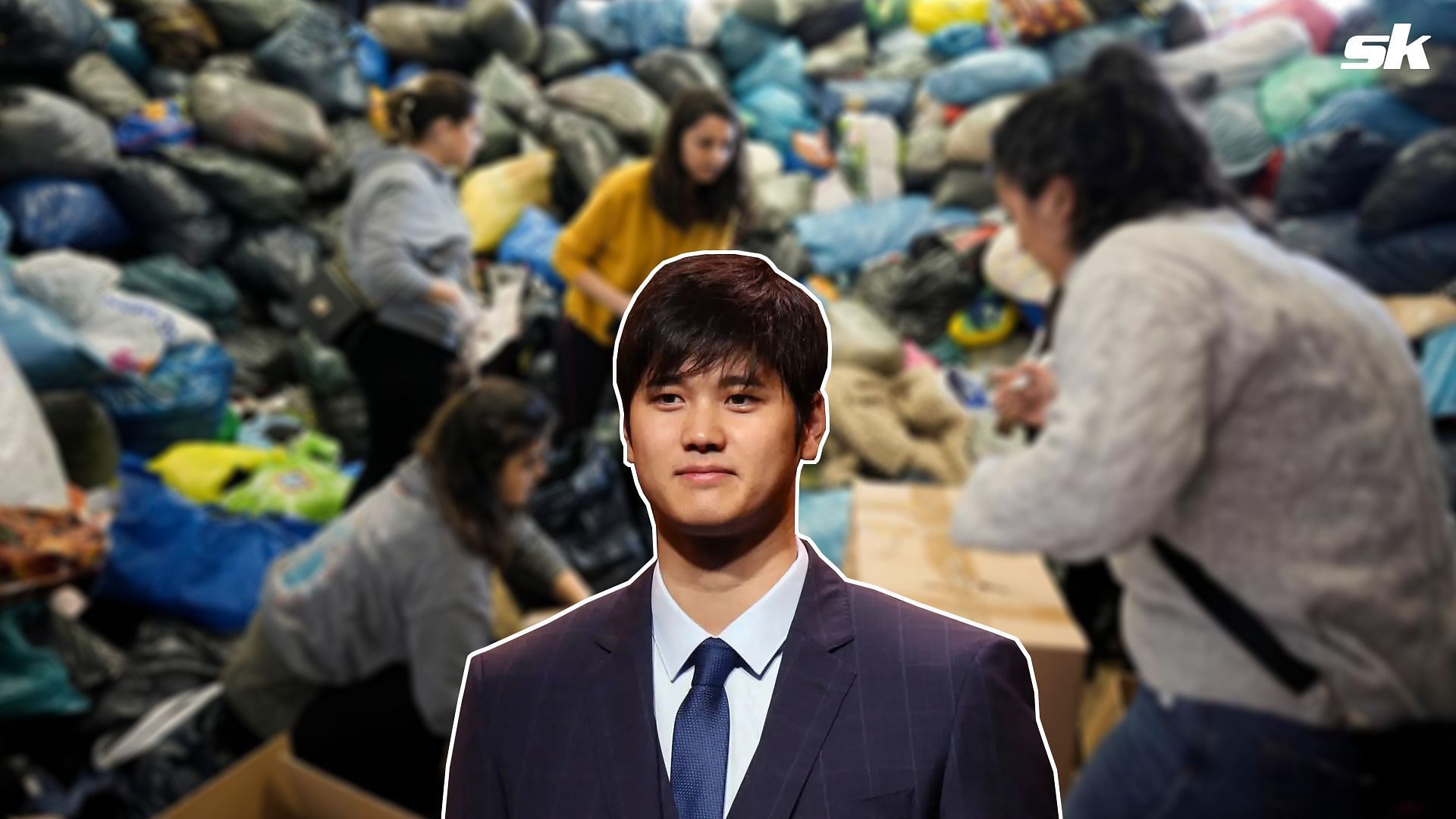 Shohei Ohtani donated a hefty sum to help survivors of a natural disaster in Japan