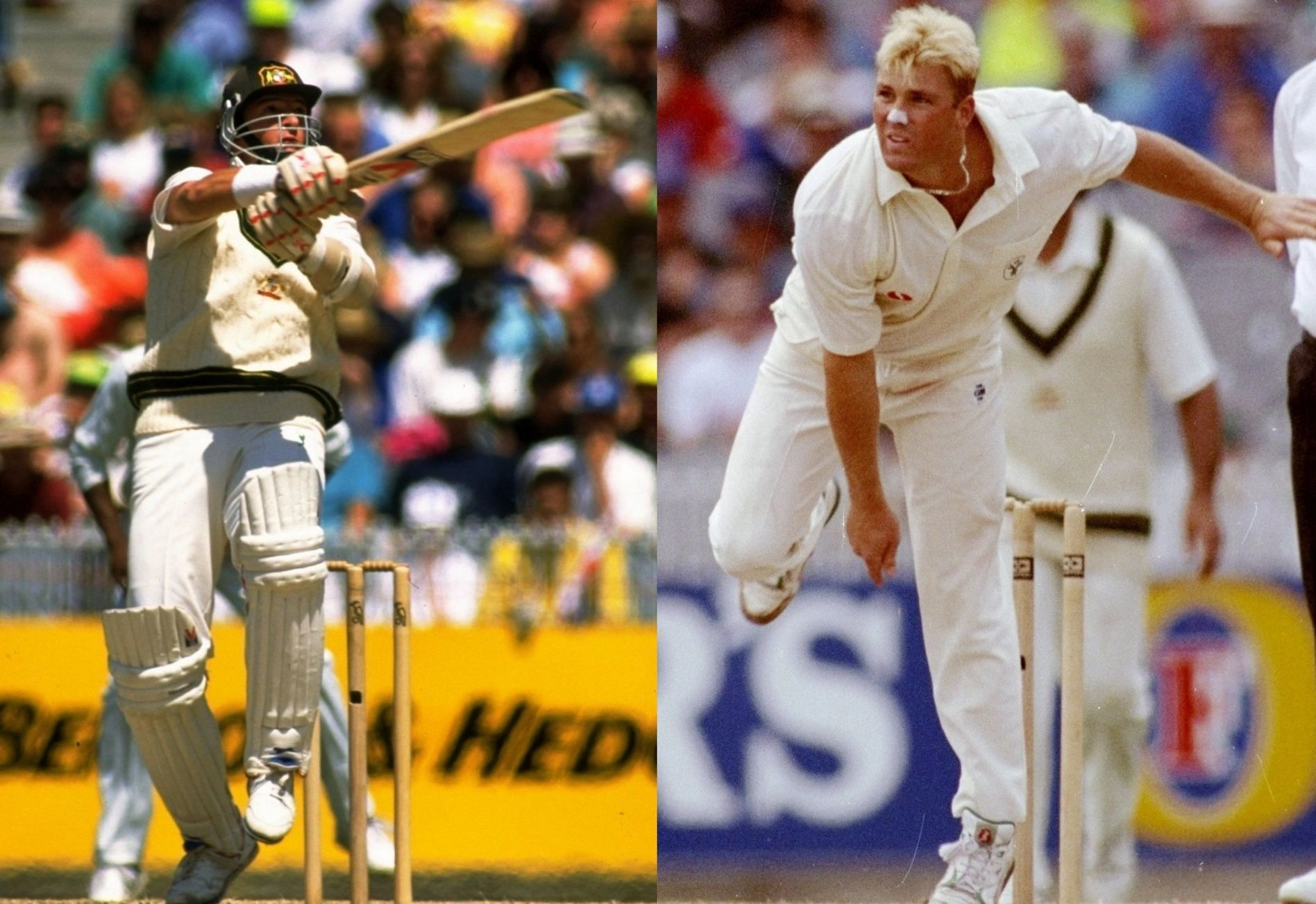 Mark Waugh (left) and Shane Warne (Pics: Getty Images)