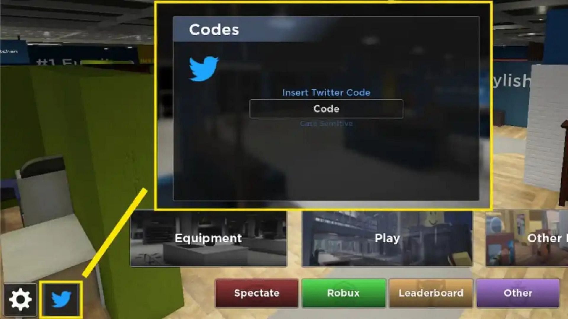 Here&#039;s how you can redeem codes in Evade with ease (Image via Roblox)