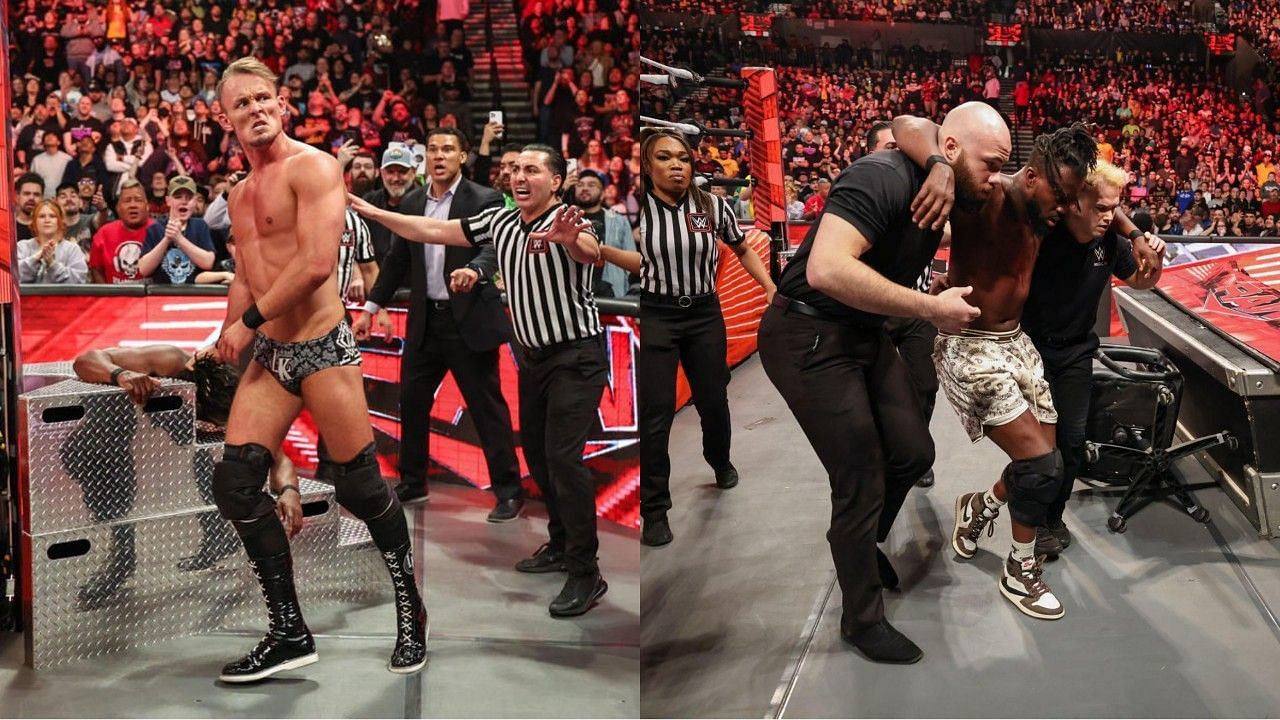 WWE सुपरस्टार्स लुडविग काइजर और कोफी किंग्सटन 