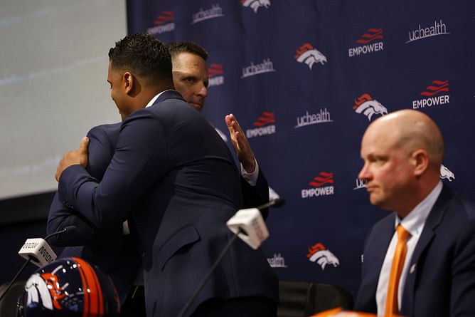 Broncos GM comes clean on Russell Wilson controversy with $245,000,000 QB's future unresolved