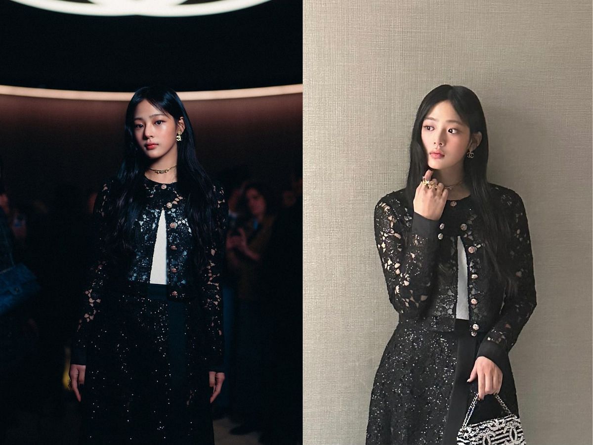 NewJeans&rsquo; Minji&rsquo;s look for Chanel Paris Fashion Week (Image via @newjeans_official/Instagram)