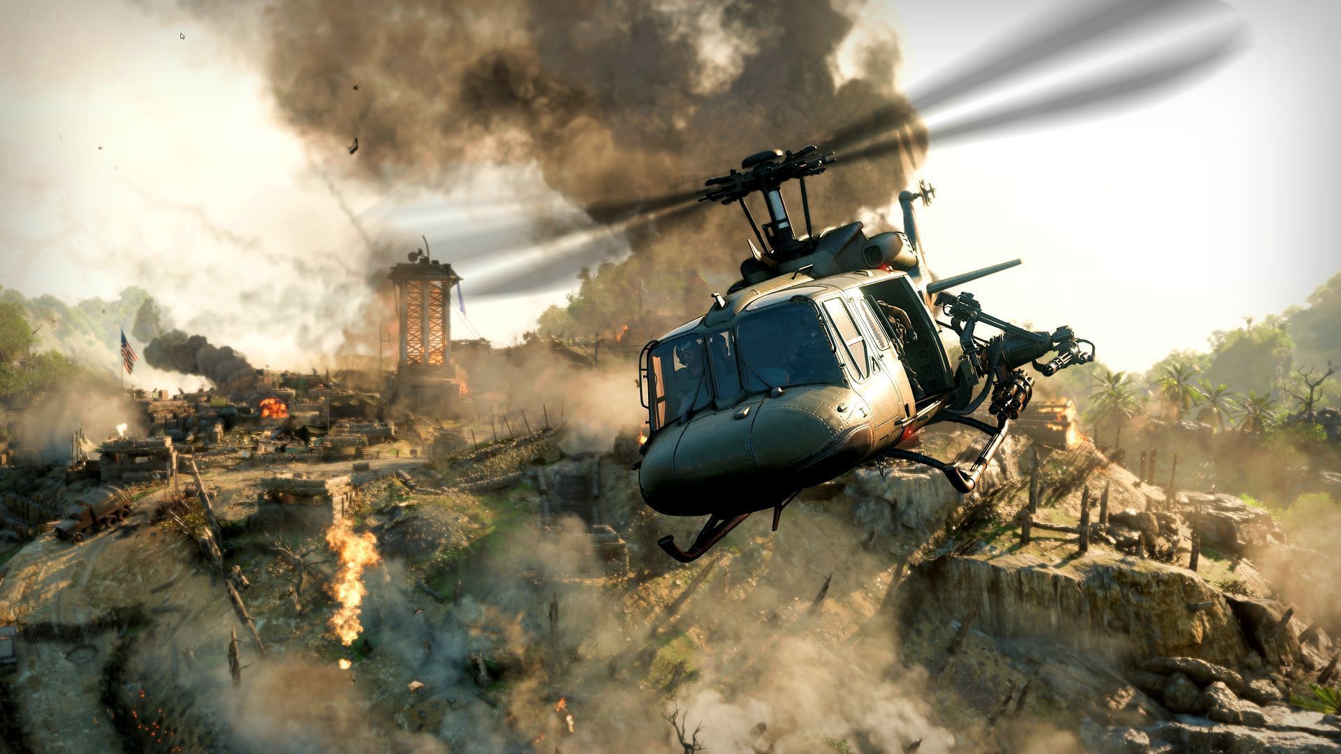 Black ops Gulf War - a chopper