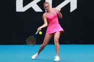 Marta Kostyuk at the 2024 Australian Open.