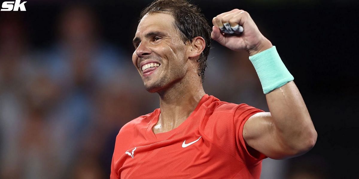 Rafael Nadal is through to the quarterfinals of the 2024 Brisbane International