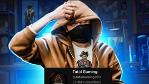 Free Fire star Total Gaming gains around 1 million new subscribers after face reveal