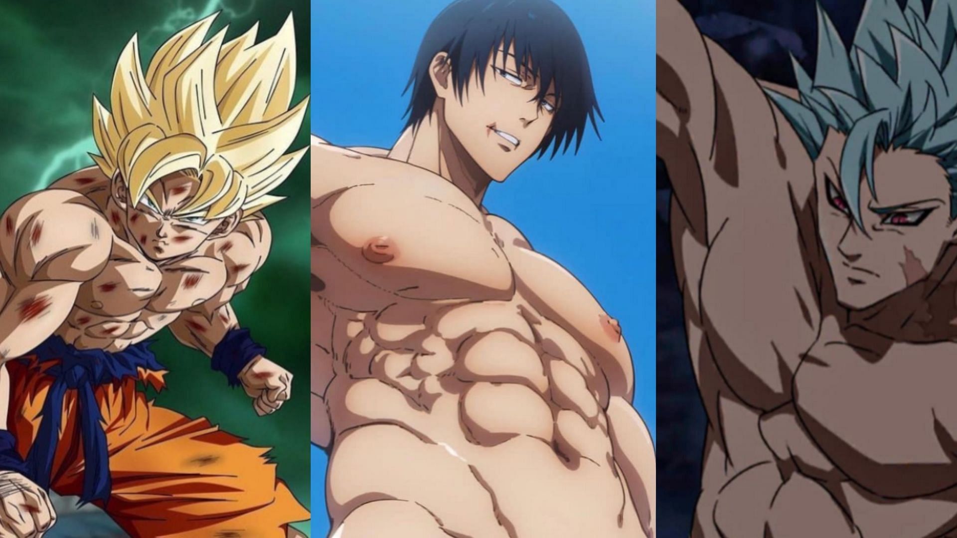 Muscular Anime Characters