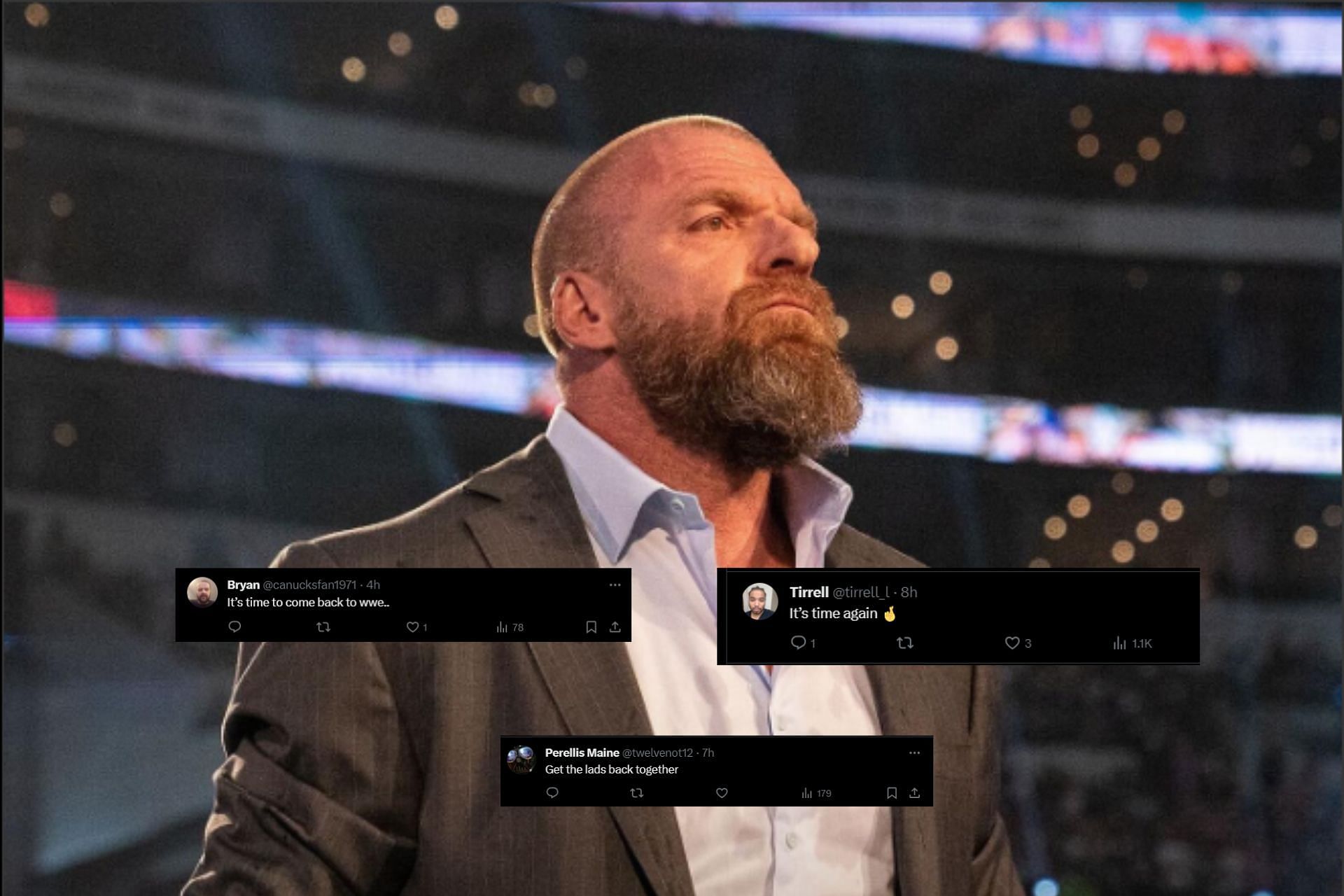 Fans are requesting Triple H something