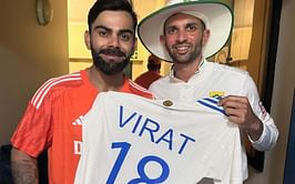IND vs SA: केशव महाराज को विराट कोहली से मिली स्पेशल टीम इंडिया जर्सी, सामने आई खास तस्वीर