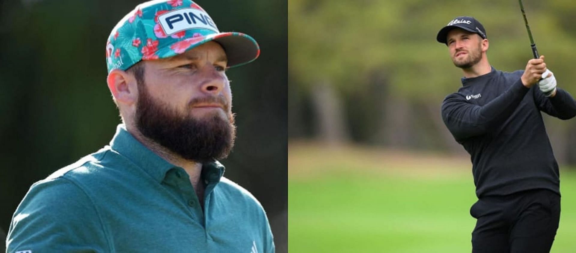 Tyrrell Hatton and Wyndham Clark