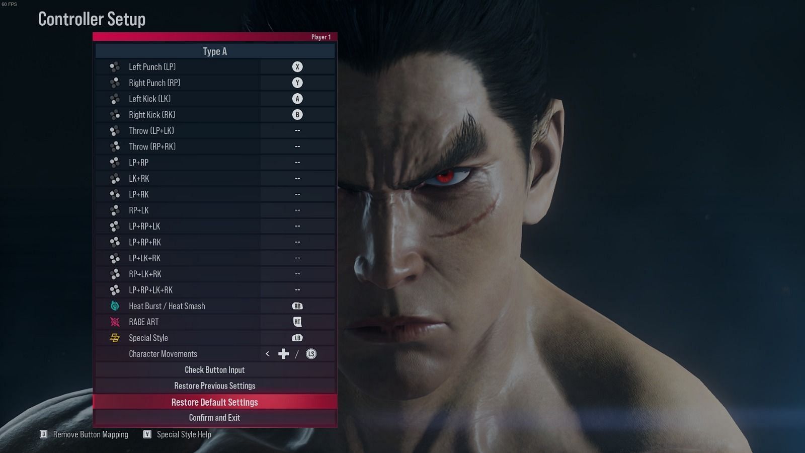 Best Tekken 8 controller settings (Image via Bandai Namco)