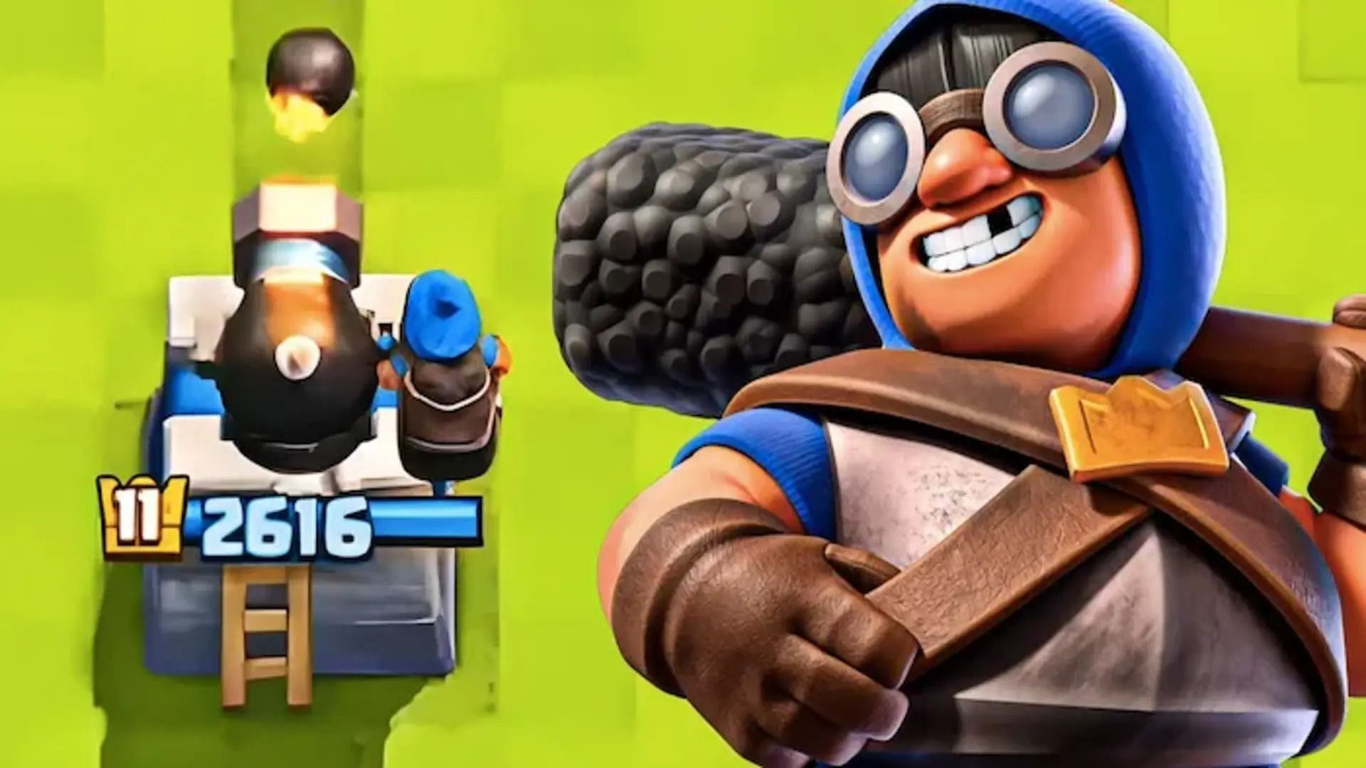 The Cannoneer buff is pretty significant (Image via Supercell)