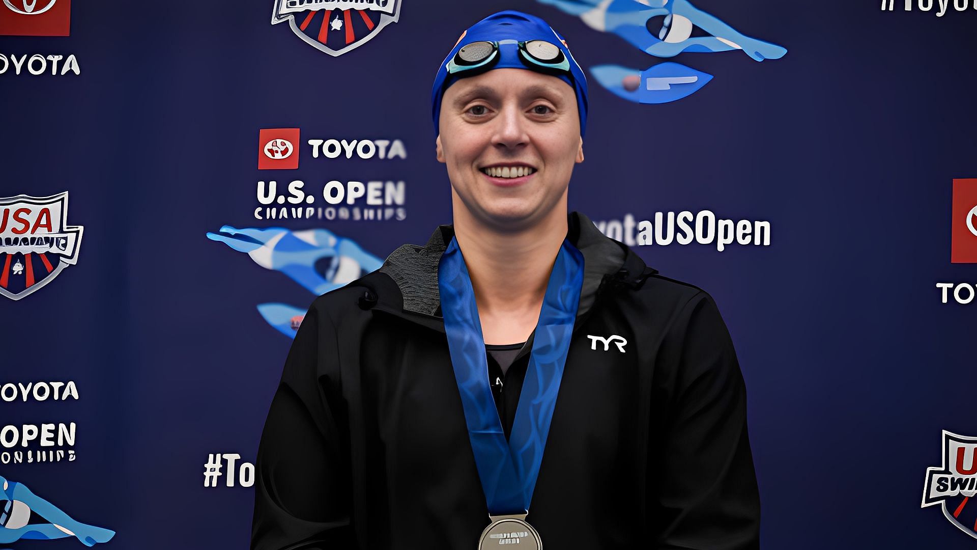 Katie Ledecky is a seven-time Olympic gold medalist.