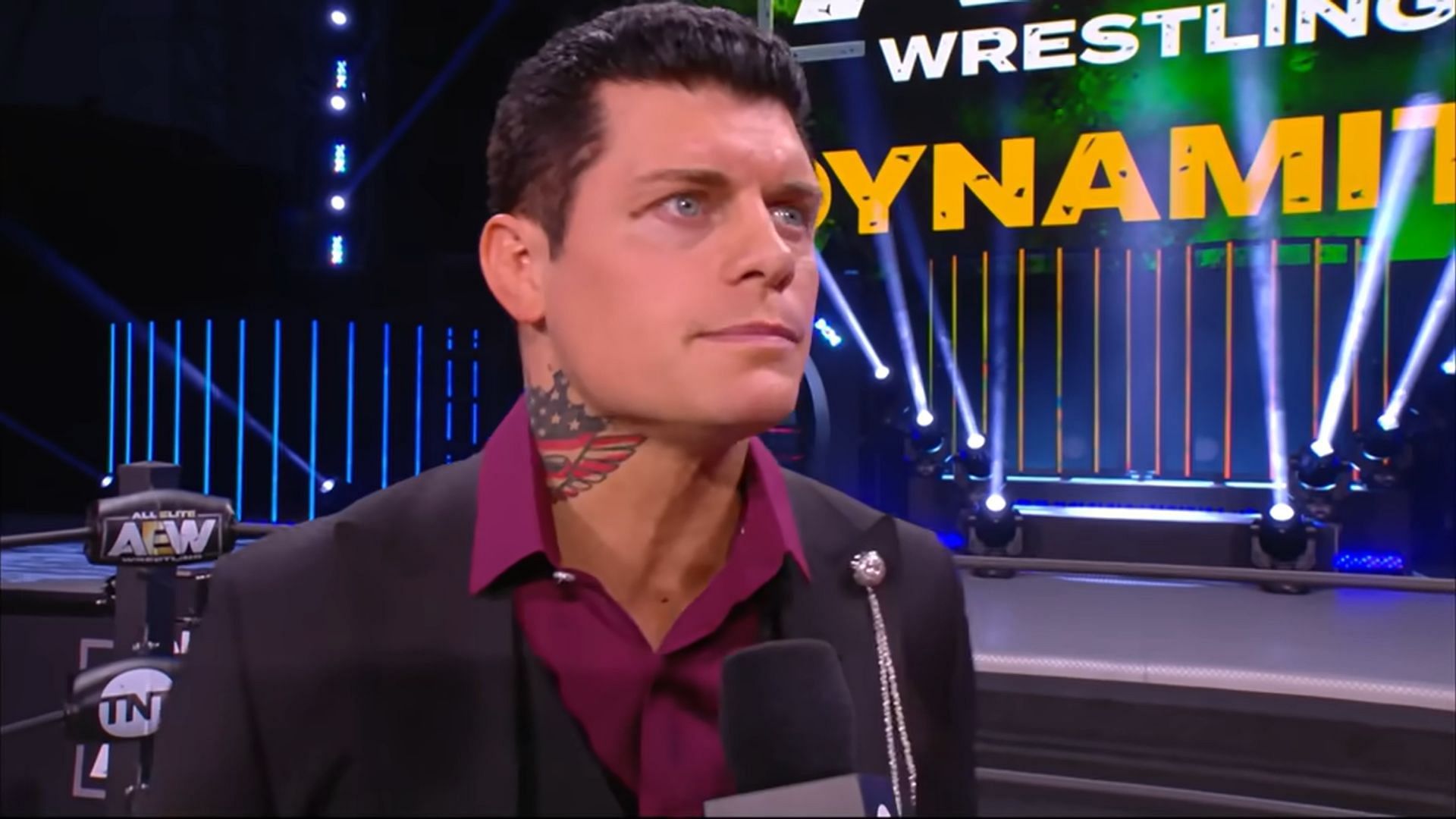 Cody Rhodes shared a special message for an AEW personality