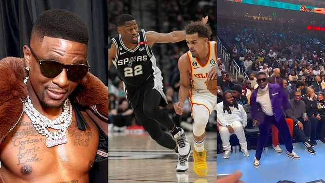 Boosie Badazz challenges Taylor Swift to ‘Swag Surf’ showdown at Hawks-Spurs game