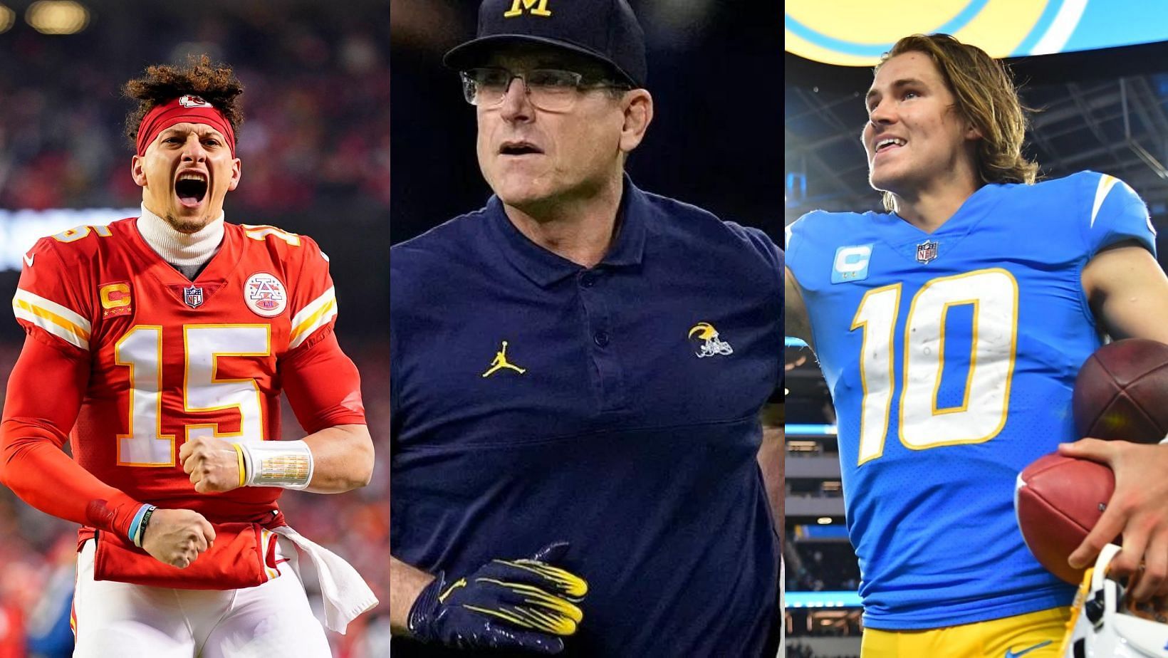 Can Jim Harbaugh stop Patrick Mahomes