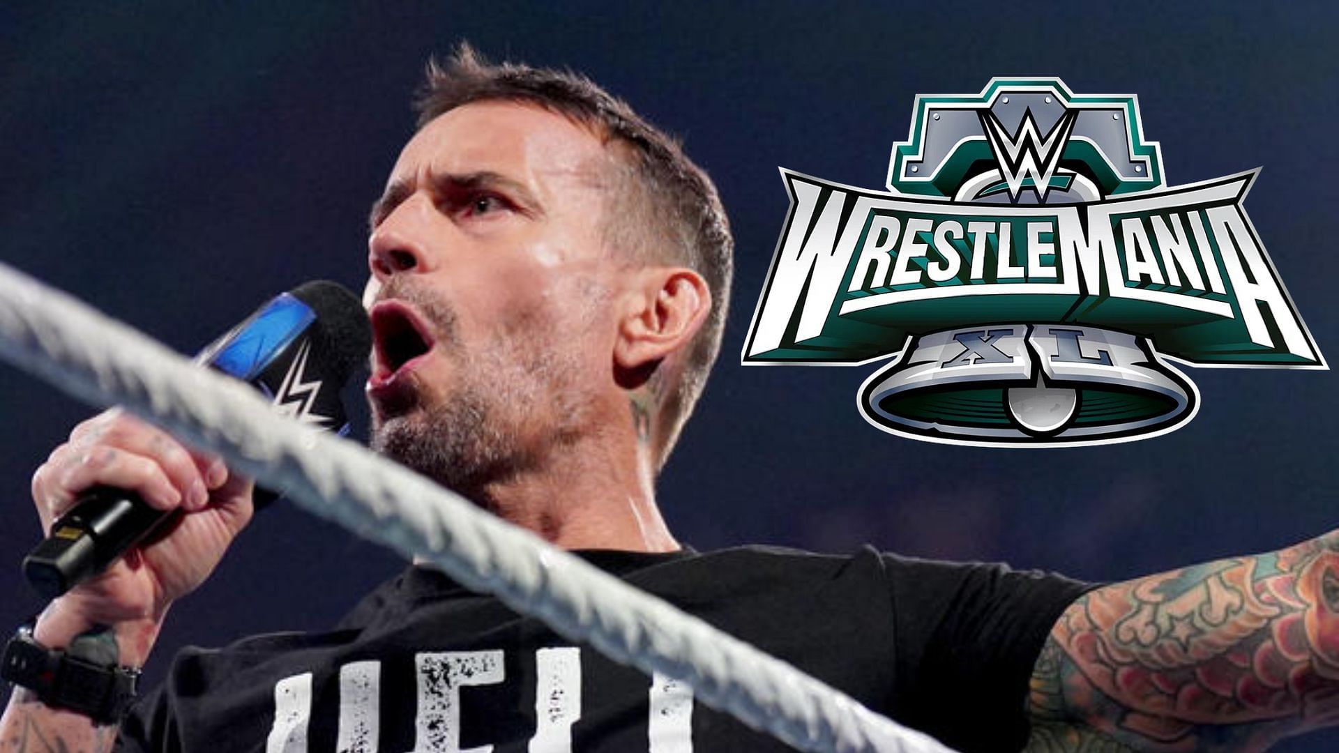 CM Punk will have a big match at WrestleMania 40.