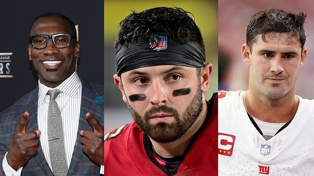 Shannon Sharpe Predicts Baker Mayfield To Surpass Daniel Jones 40000000 Yearly Salary With