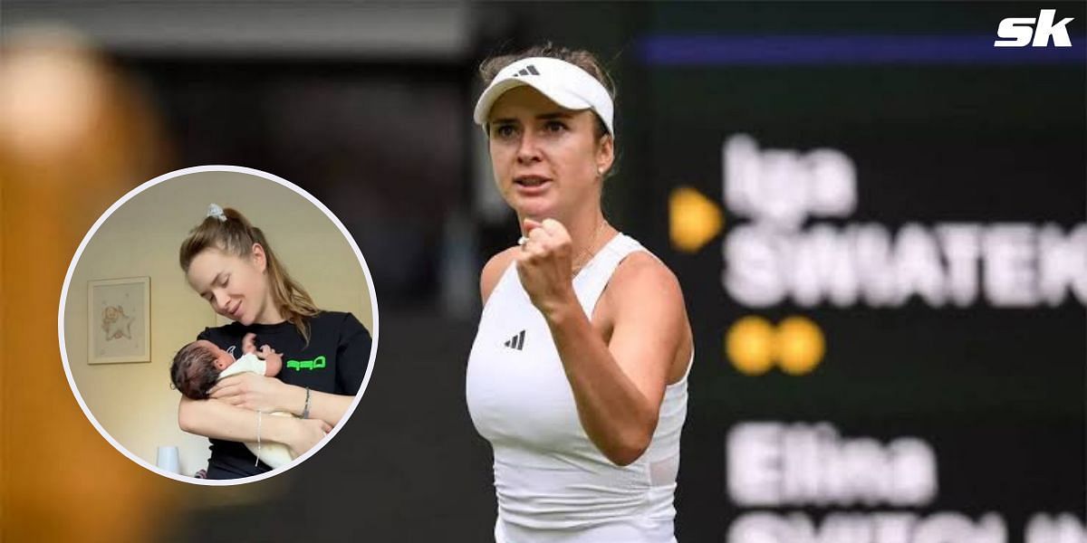 &quot;My love&quot; - Elina Svitolina gushes as daughter Skai watches Ukrainian reach final in first event of 2024 season at ASB Classic on TV