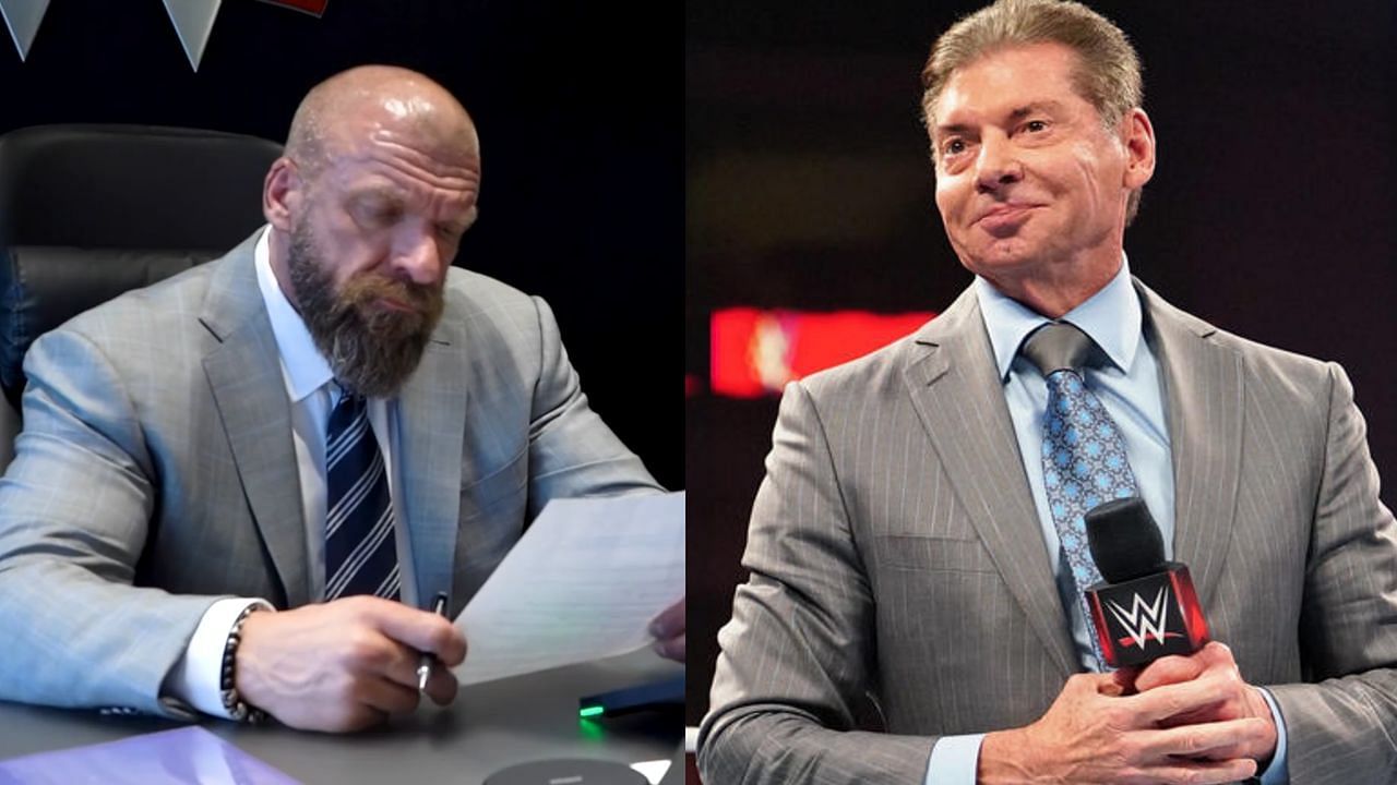 Triple H and Vince McMahon (via WWE