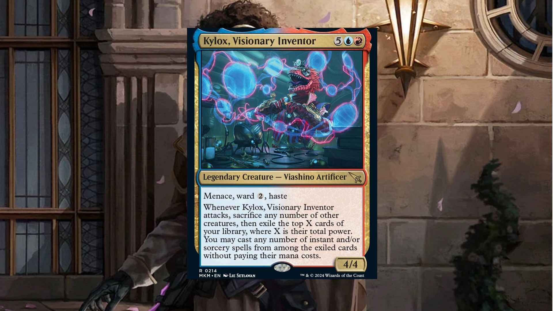 Kylox, Visionary Inventor in MTG (Image via Wizards of the Coast)