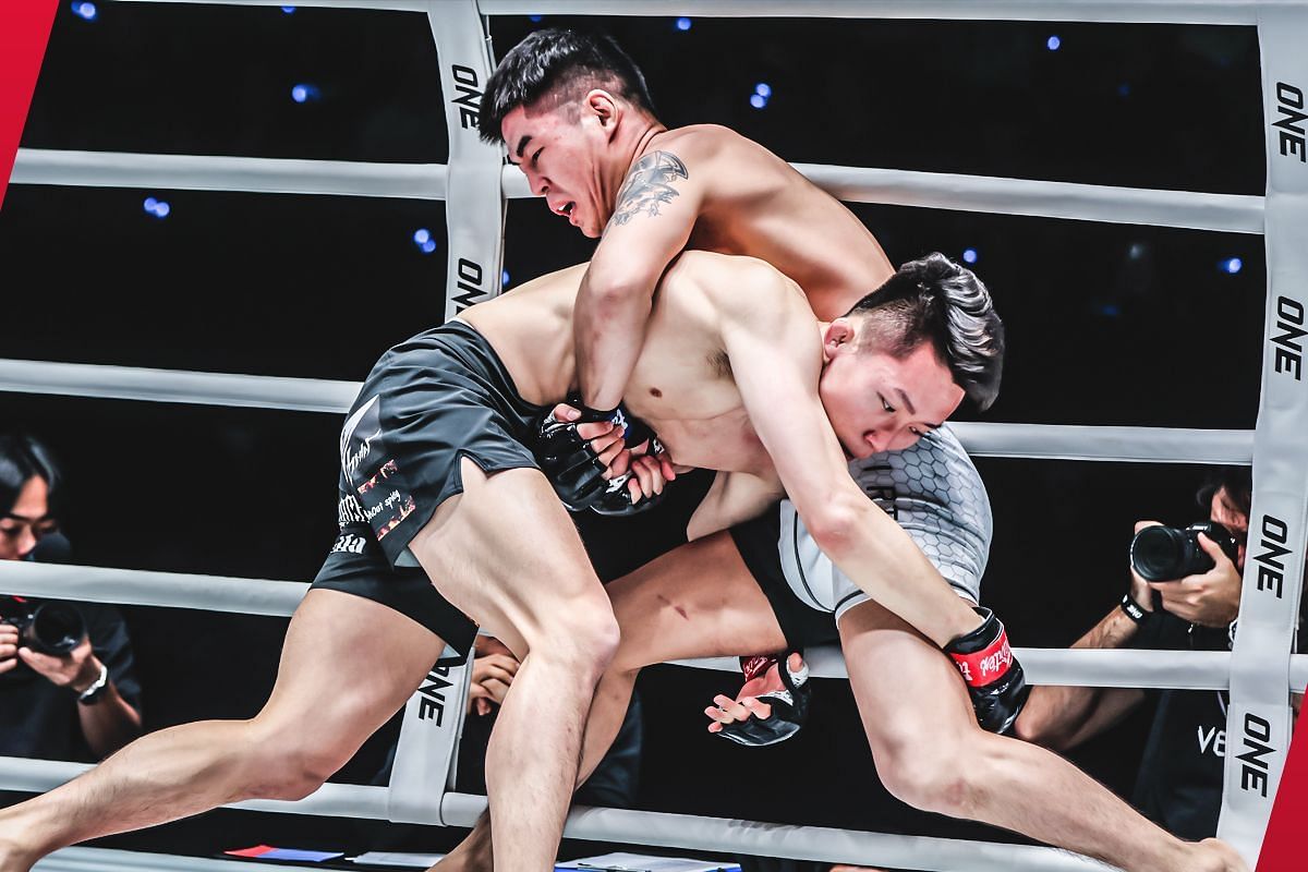 Kwon Won Il and Shine Zoltsetseg - Photo by ONE Championship